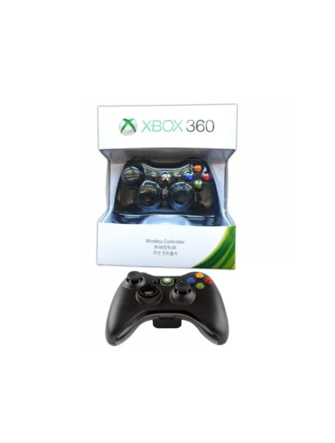 xbox-360-wireless-controller-matte-black-with-box