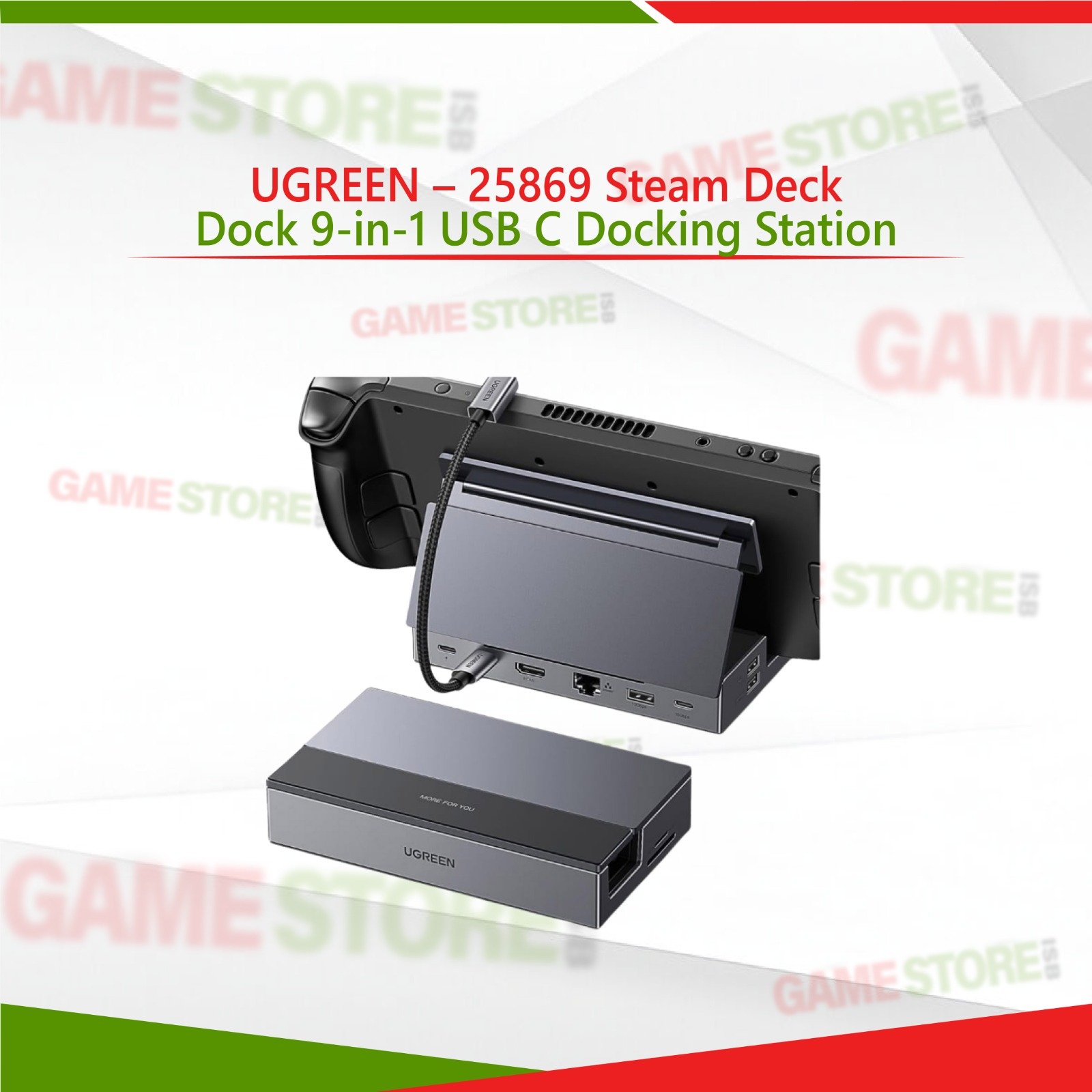 UGREEN Steam Deck Dock 9 in 1 USB C Docking Station
