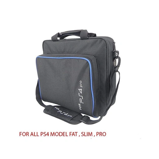 PS4 Slim travel case with padded interior for console and controllers