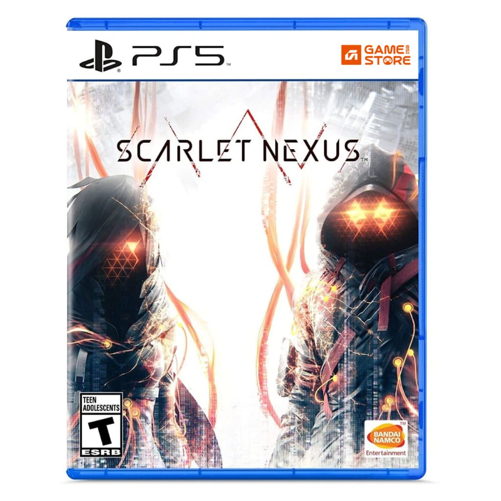 Scarlet Nexus PS5 game cover – anime action RPG for PlayStation 5