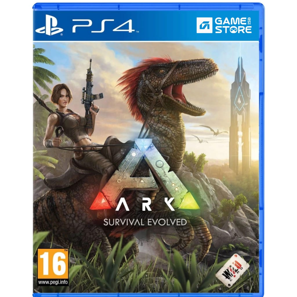 ARK Survival Evolved PS4 used game case cover art