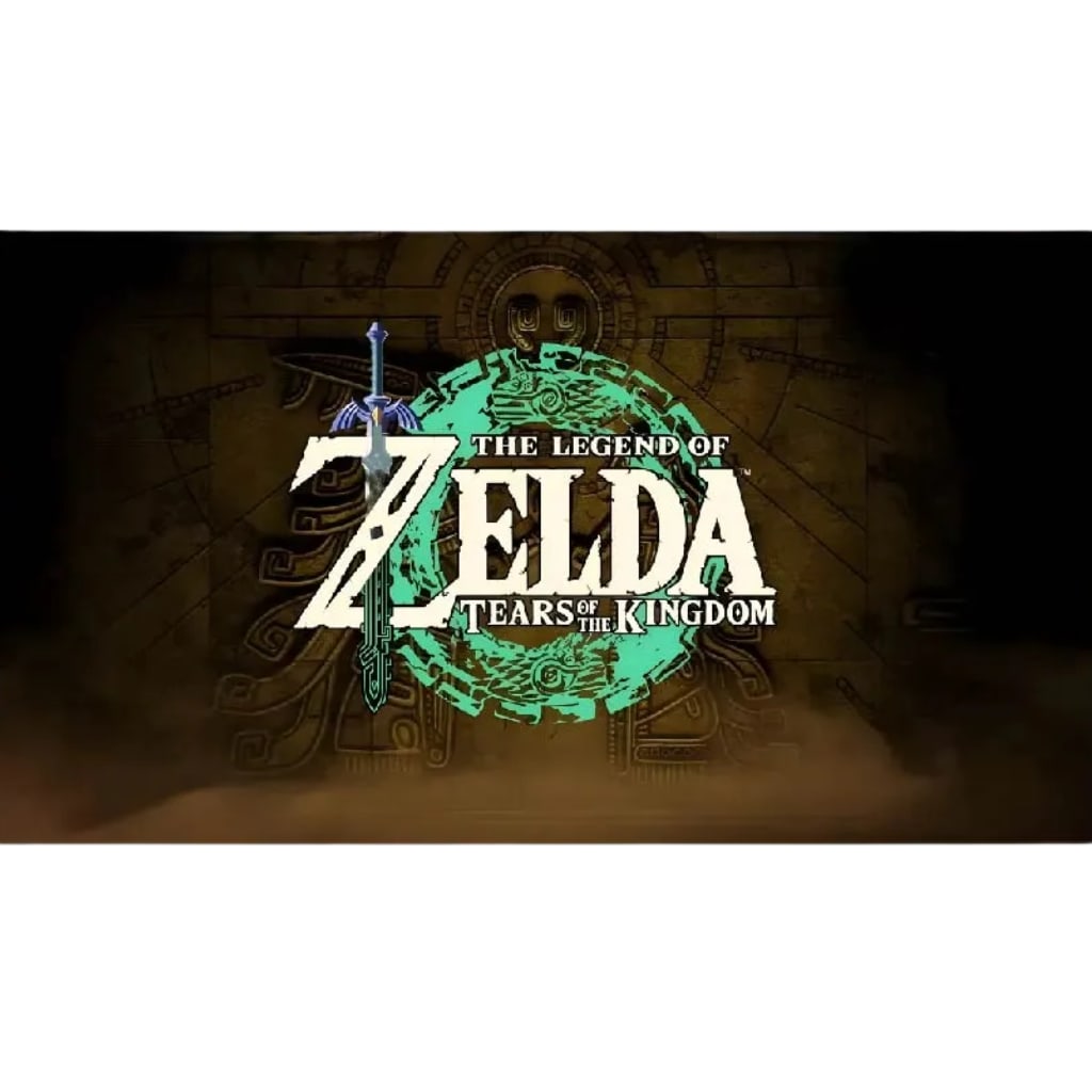 Legend of Zelda Tears of the Kingdom Nintendo Switch game case cover art