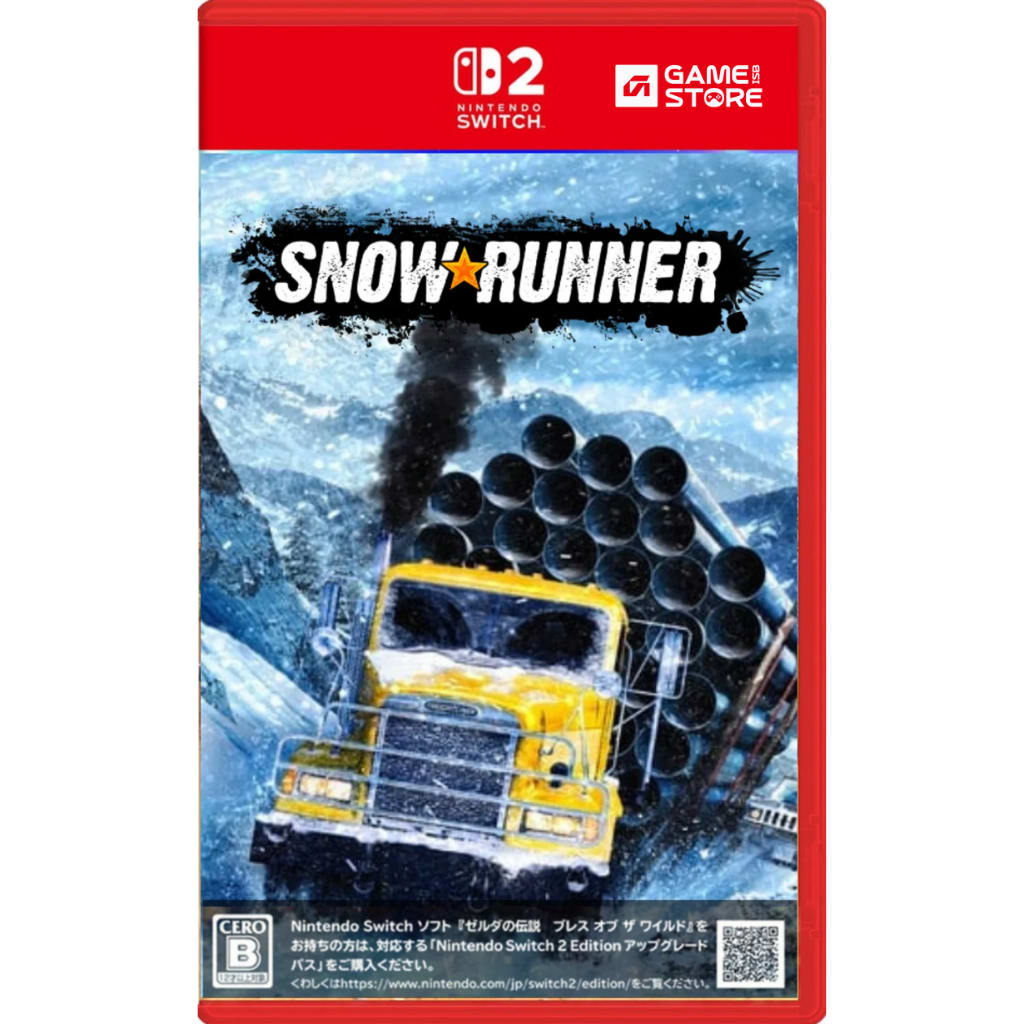 nowRunner Nintendo Switch 2 game case cover art