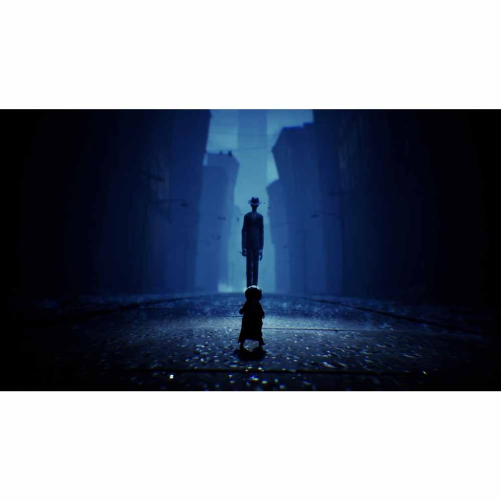 Little Nightmares II Enhanced Edition Switch 2 cover art with Mono and Six in the Pale City, Nintendo Switch 2 horror games in Pakistan