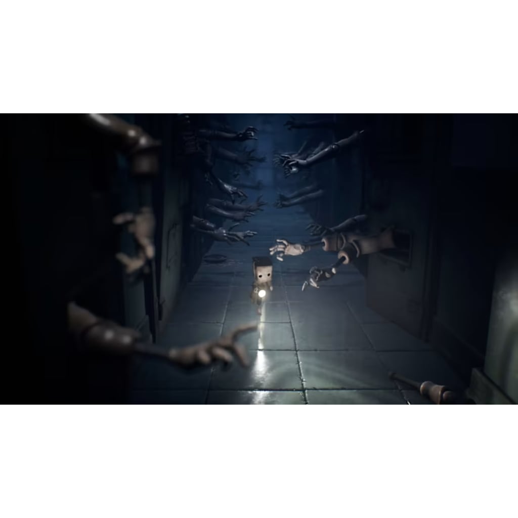 Little Nightmares II Enhanced Edition Switch 2 cover art with Mono and Six in the Pale City, Nintendo Switch 2 horror games in Pakistan