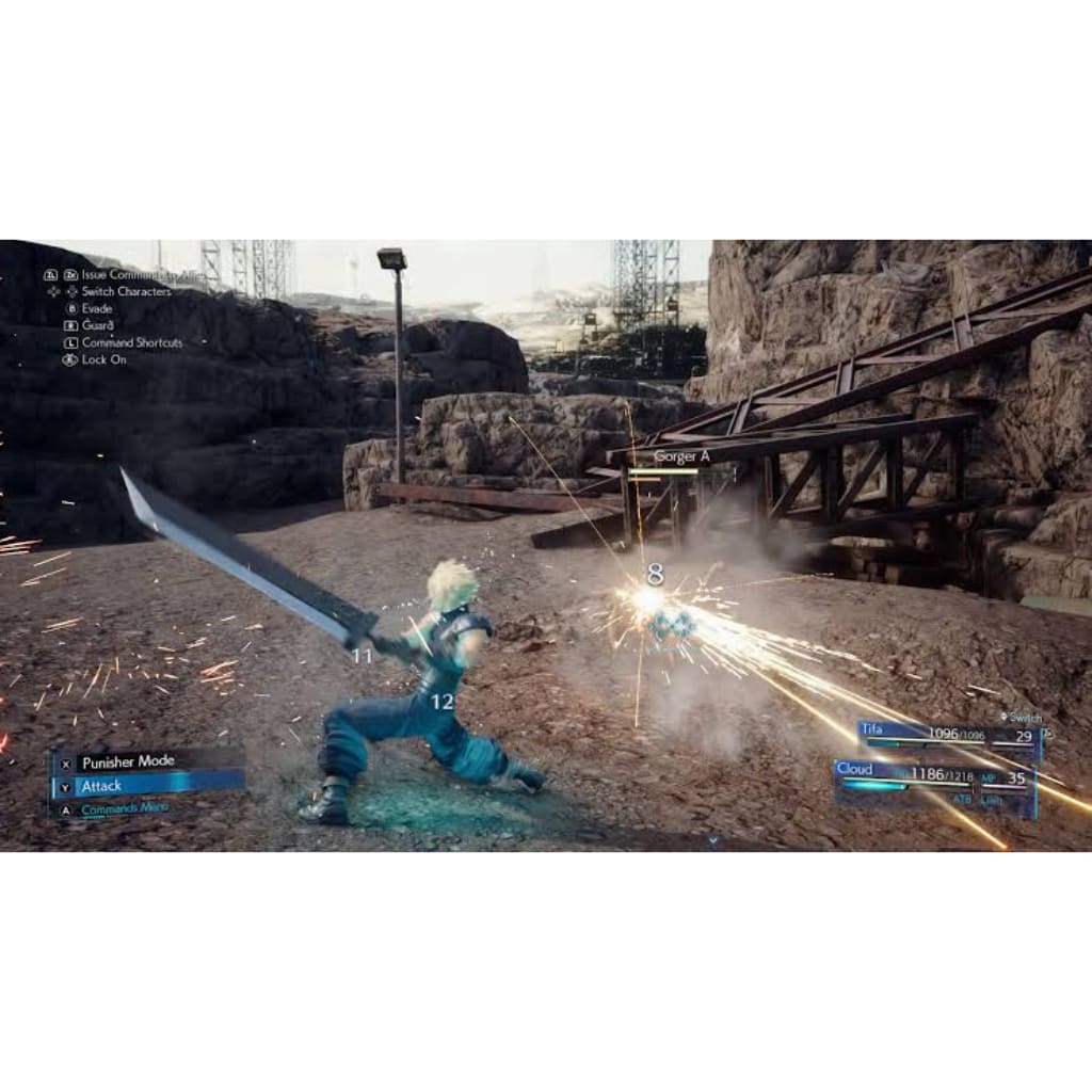 Final Fantasy VII Remake Intergrade Nintendo Switch 2 game case price in Pakistan