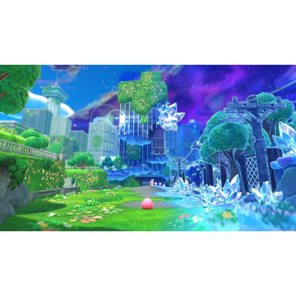 Kirby and the Forgotten Land Nintendo Switch 2 Edition cover, platform game price in Pakistan at Games E-Store