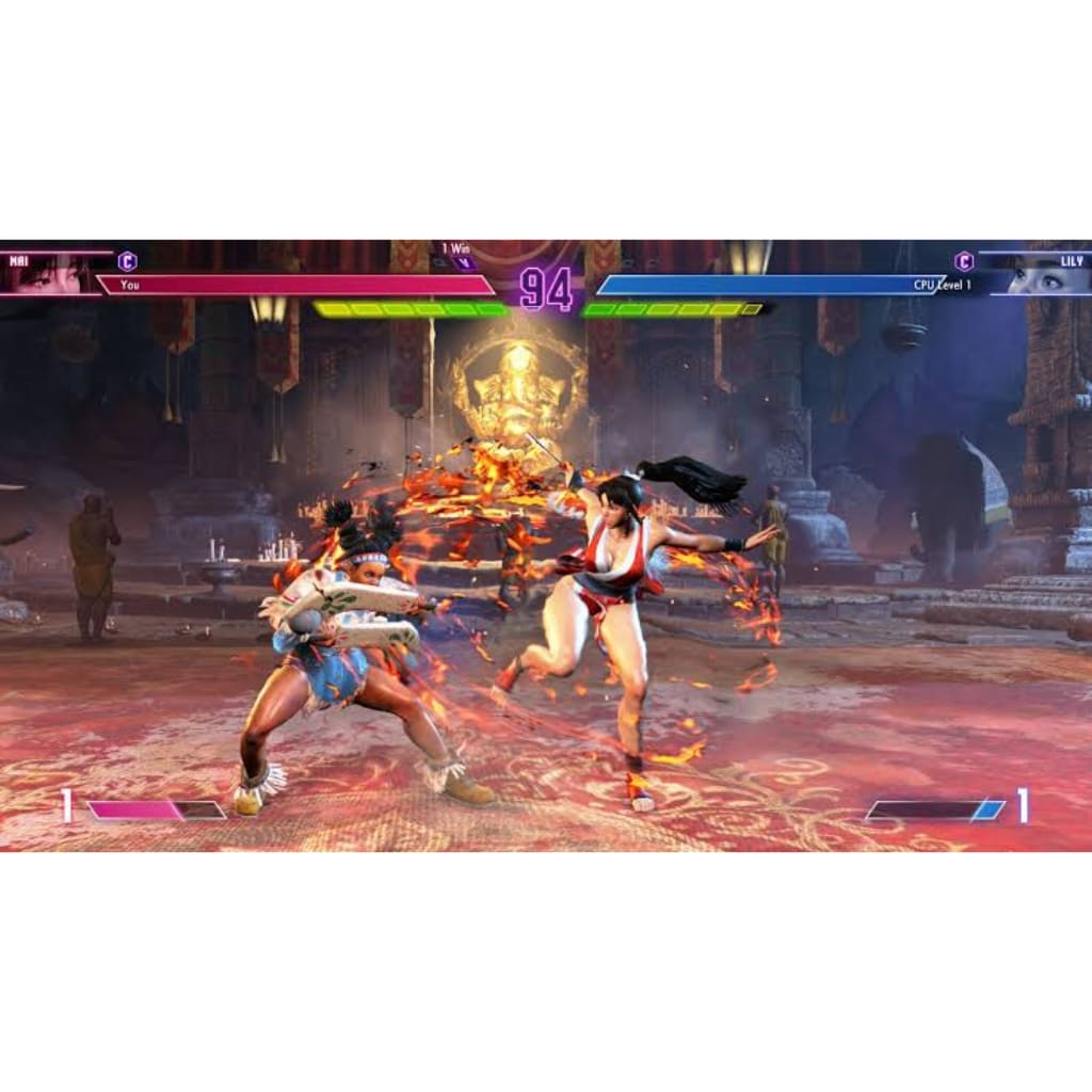 Street Fighter 6 Switch 2 game case cover with Ryu and Luke, Nintendo Switch 2 games in Pakistan