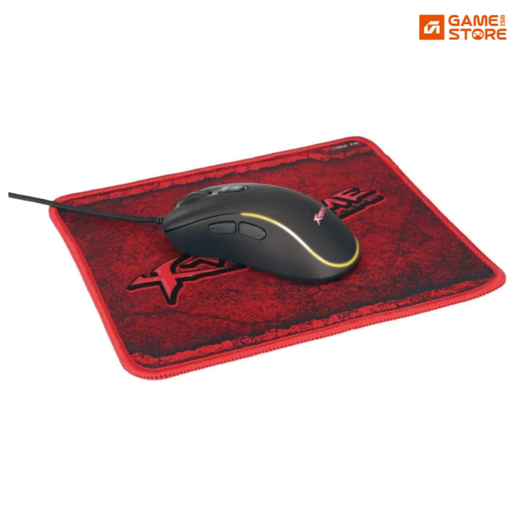 Xtrike Me GMP-290 wired gaming mouse with RGB backlight and matching mouse pad, best gaming mouse price in Pakistan