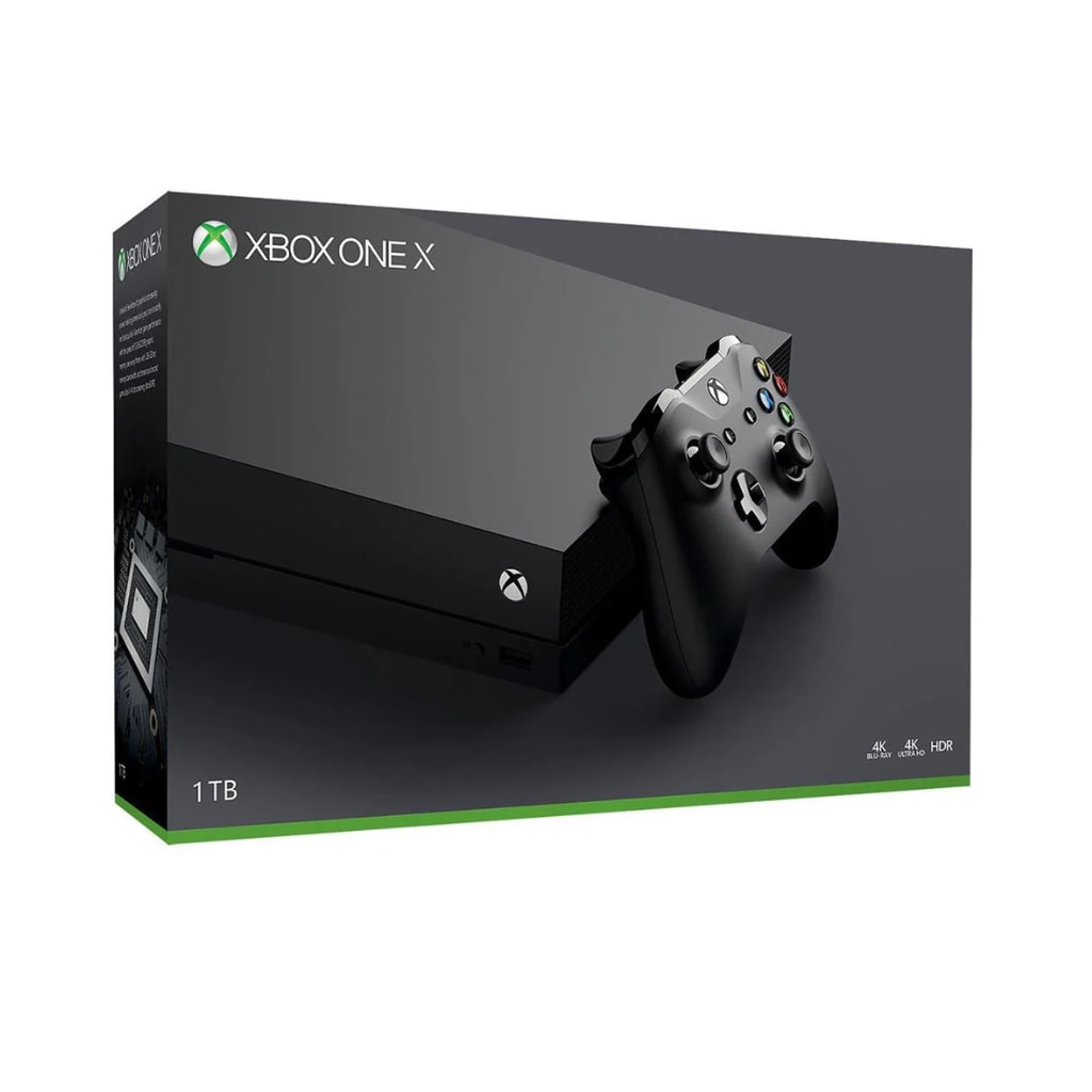 Used Xbox One X 1TB console native 4K gaming Pakistan