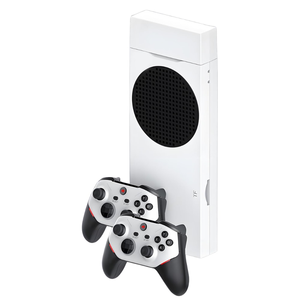 M88 Game Stick retro gaming console with two wireless controllers, retro game stick for sale in Pakistan