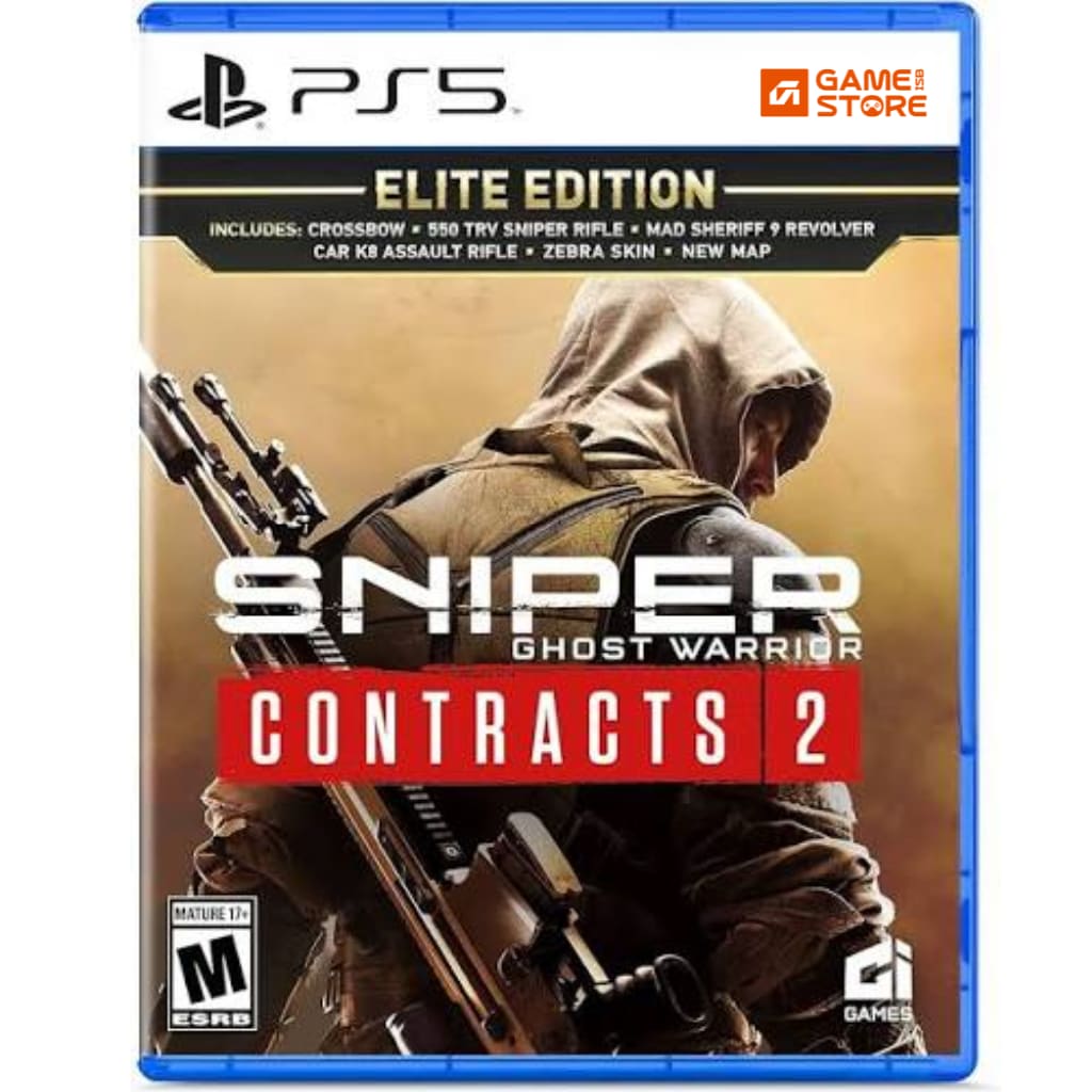 Sniper Ghost Warrior Contracts 2 PS5 game cover - best PS5 games Pakistan