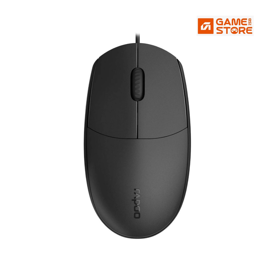 Rapoo N100 Wired Optical Mouse cover close up