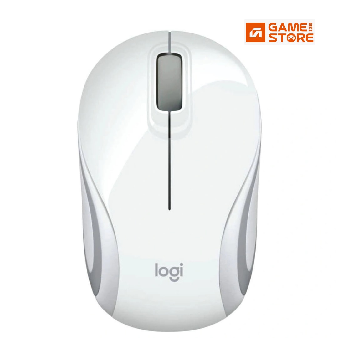 Logitech M187 White Wireless Mouse