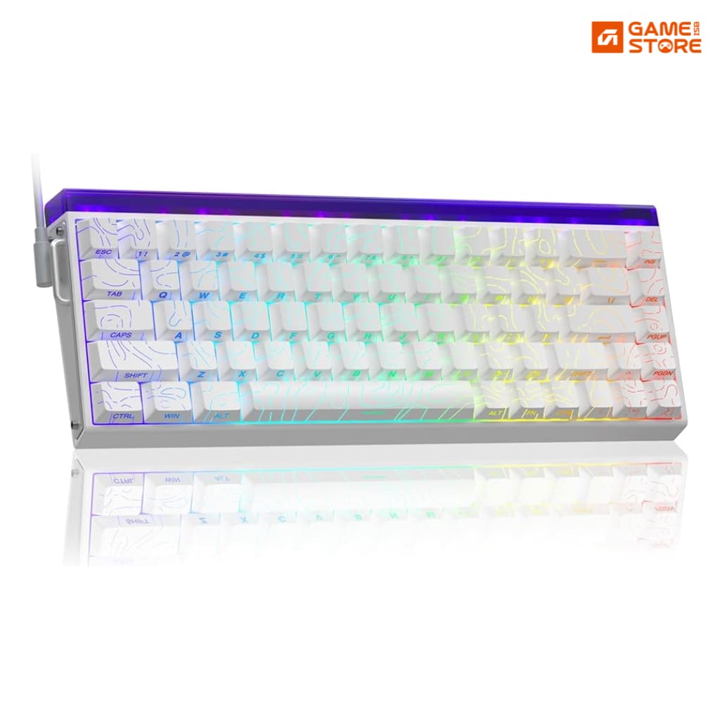 AULA Hero 68 HE magnetic gaming keyboard with RGB lighting
