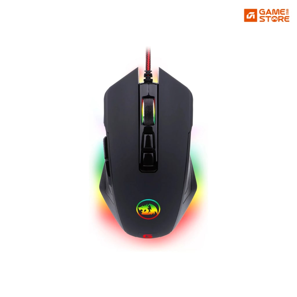 Redragon M715 RGB MMO gaming mouse with 8 programmable buttons