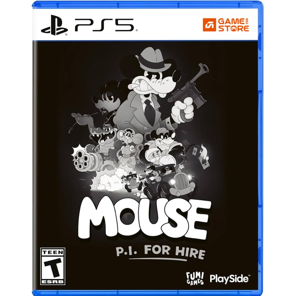 Mouse P.I. for Hire PS5 game cover art, buy ps5 games in Pakistan at Games E-Store