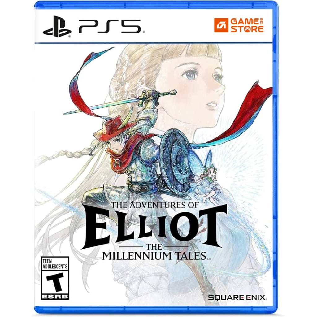 The Adventures of Elliot The Millennium Tales PS5 game cover, ps5 games in Pakistan