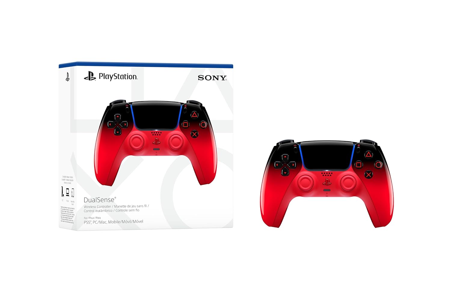 PlayStation DualSense® Wireless Controller – Techno Red - For PS5