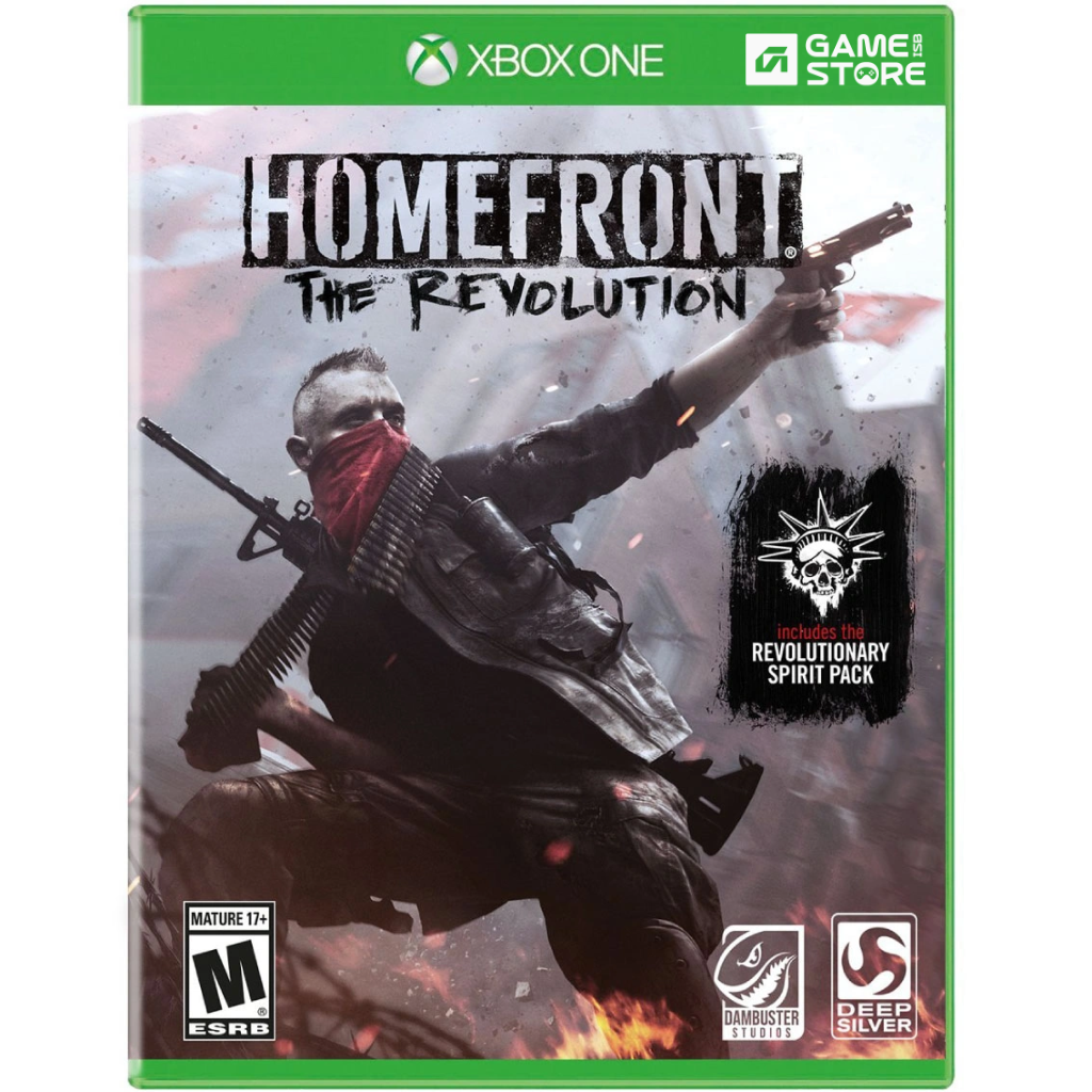 Homefront The Revolution Xbox One game disc front cover