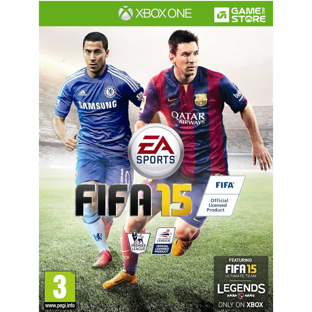 FIFA 15 Ultimate Edition Xbox One game disc front cover