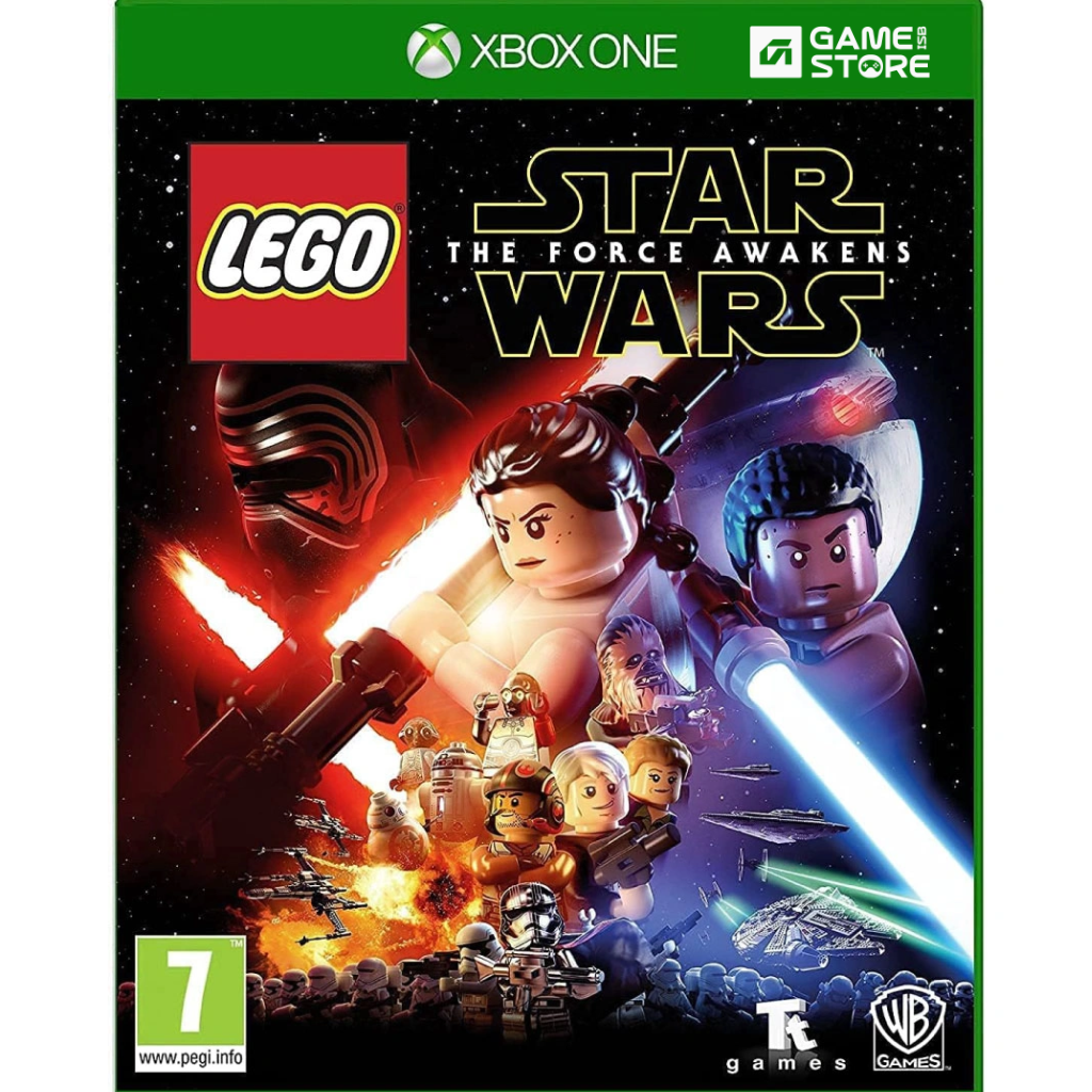 LEGO Star Wars Game Xbox One gameplay screenshot Rey and Finn