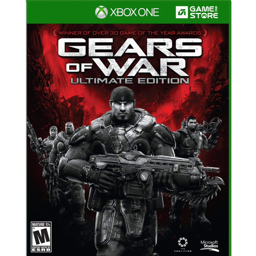 Gears of War Ultimate Edition Xbox One used disc front cover