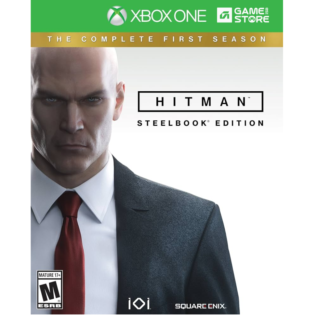 Hitman Complete First Season Steelbook Xbox One used disc
