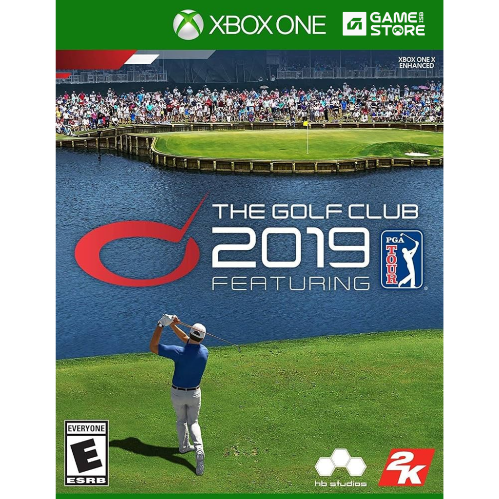 The Golf Club 2019 Xbox One game case used copy front cover
