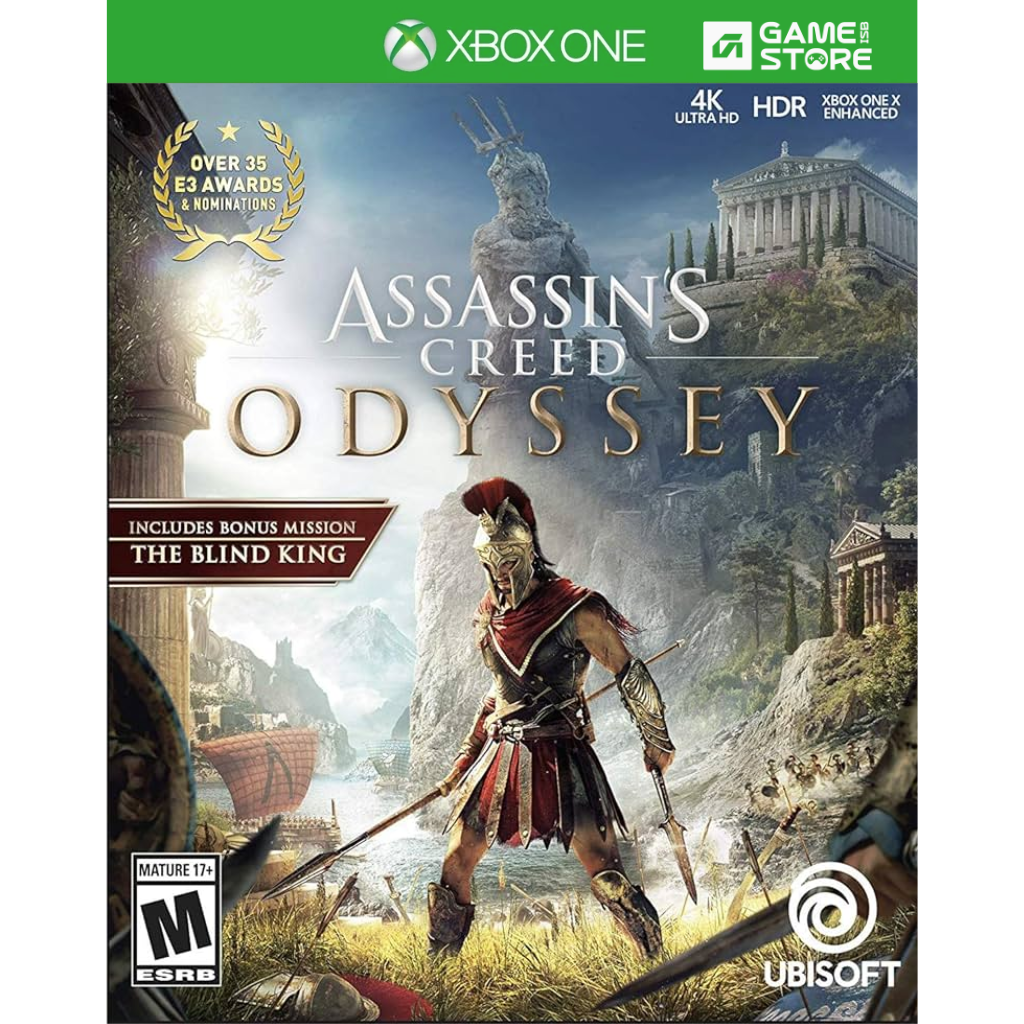 Assassin's Creed Odyssey Xbox One used game - Best Open World Story Game Xbox One
