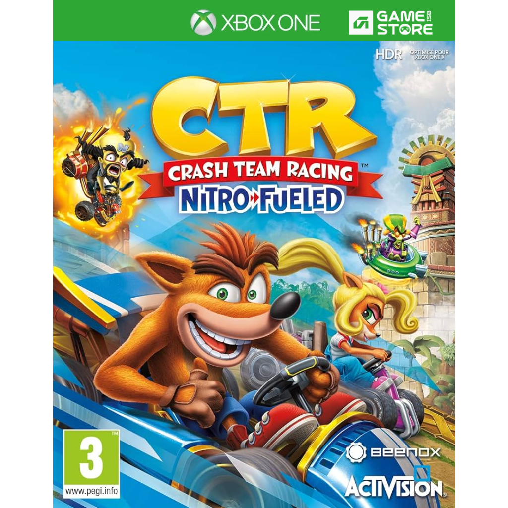 Crash Team Racing Nitro Fueled Xbox One used game - Best Racing Games Xbox One