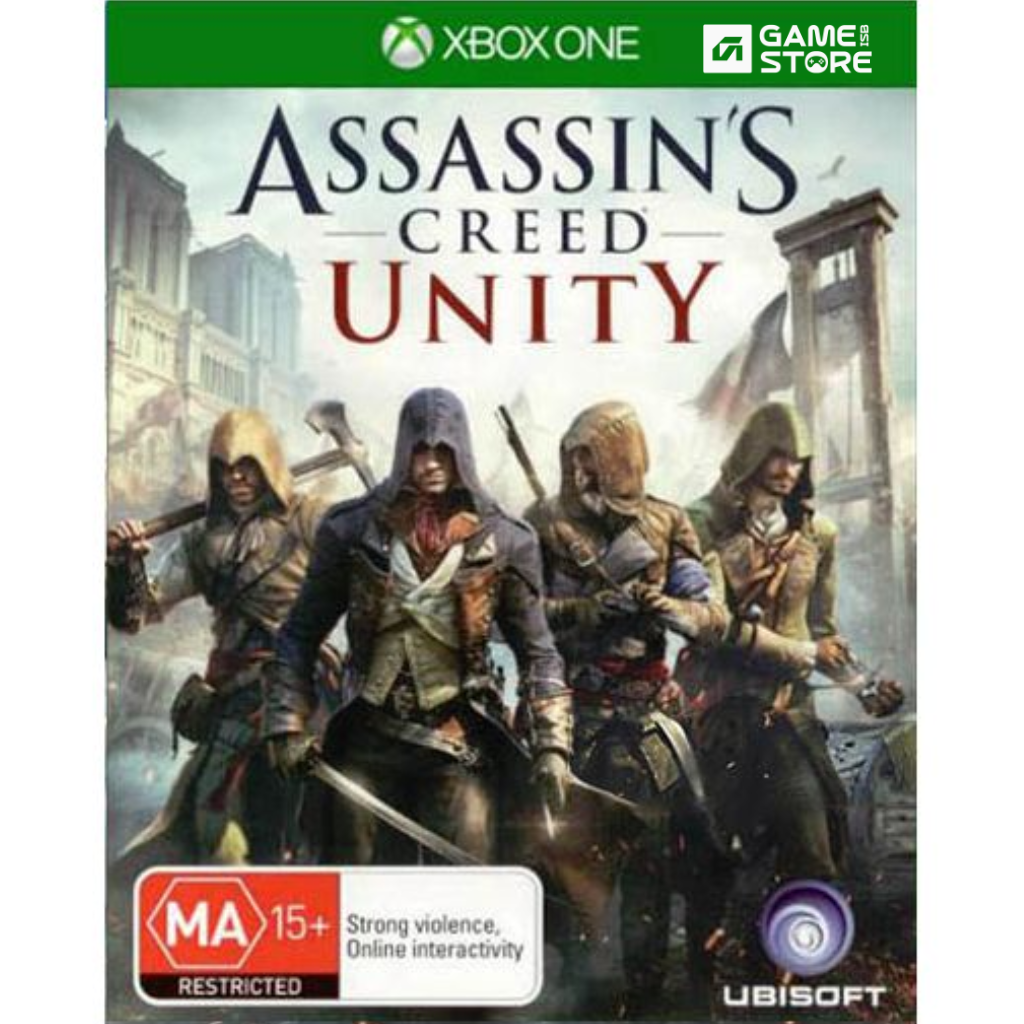Assassin's Creed Unity Xbox One used game cover, AC Unity Xbox One, Best Open World Games Xbox One