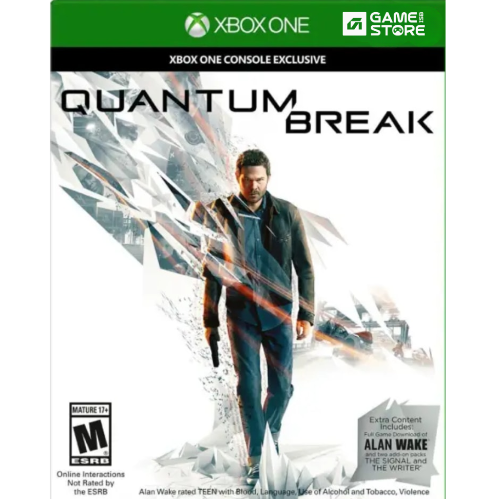 Quantum Break Xbox One used game cover, Quantum Break Game, Xbox One Story Game