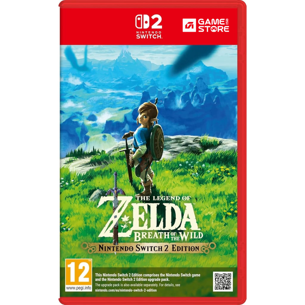 Zelda Breath of the Wild Switch 2 game case, Nintendo Switch 2 Zelda BOTW edition in Pakistan