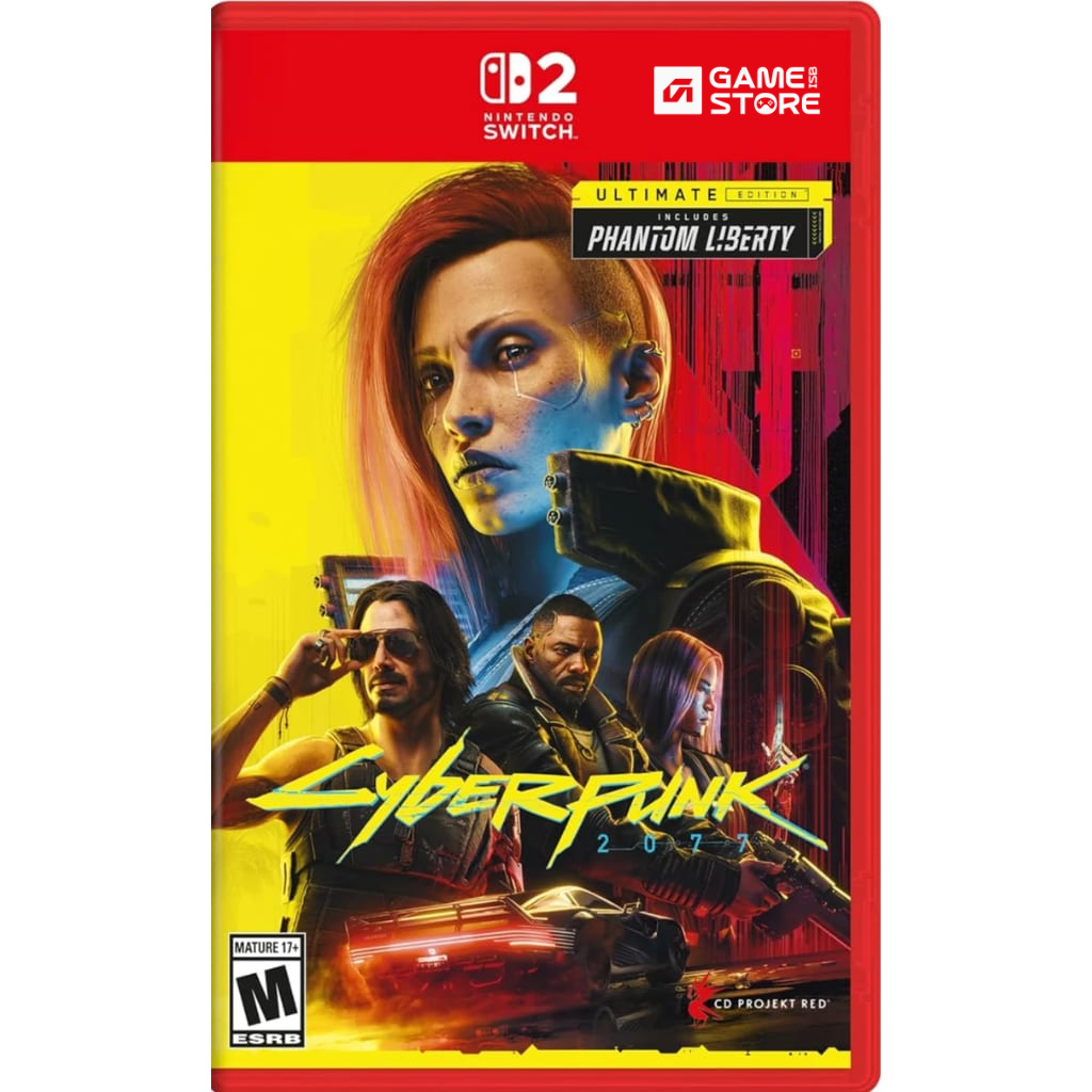 Cyberpunk 2077 Ultimate Edition Switch 2 game case, Nintendo Switch 2 Cyberpunk edition in Pakistan