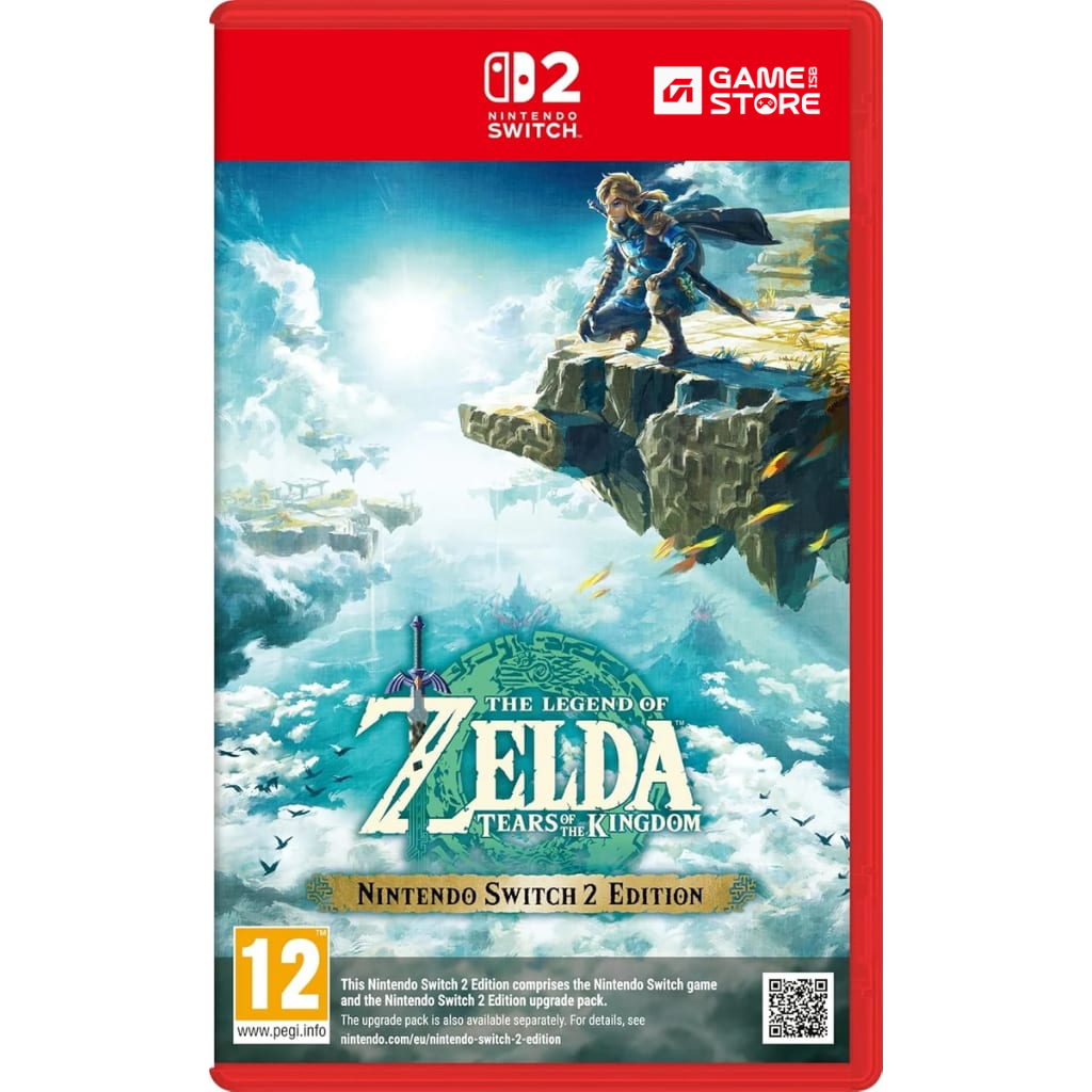 Zelda Tears of the Kingdom Nintendo Switch 2 Edition cover art, Nintendo Switch 2 games in Pakistan