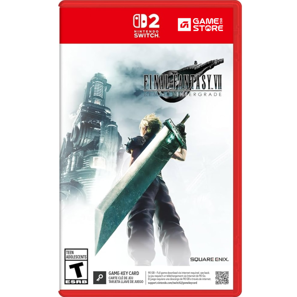 Final Fantasy VII Remake Intergrade Nintendo Switch 2 game case price in Pakistan