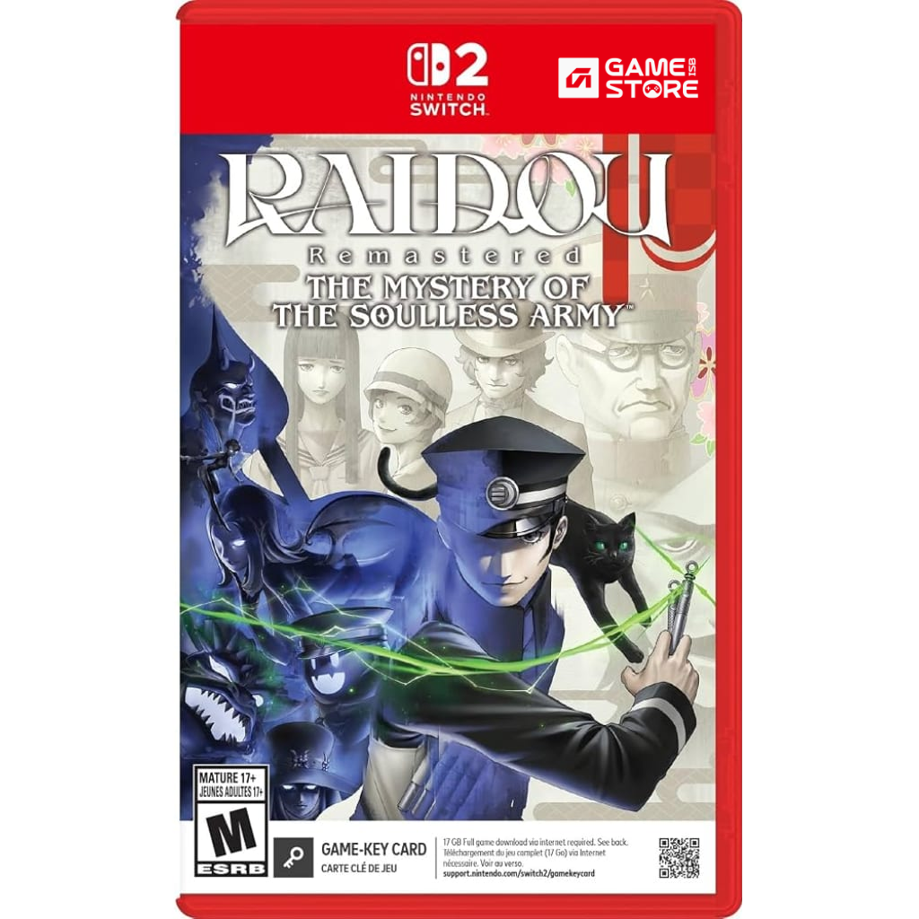 Raidou Remastered The Mystery of the Soulless Army Switch 2 cover, Nintendo Switch 2 games in Pakistan