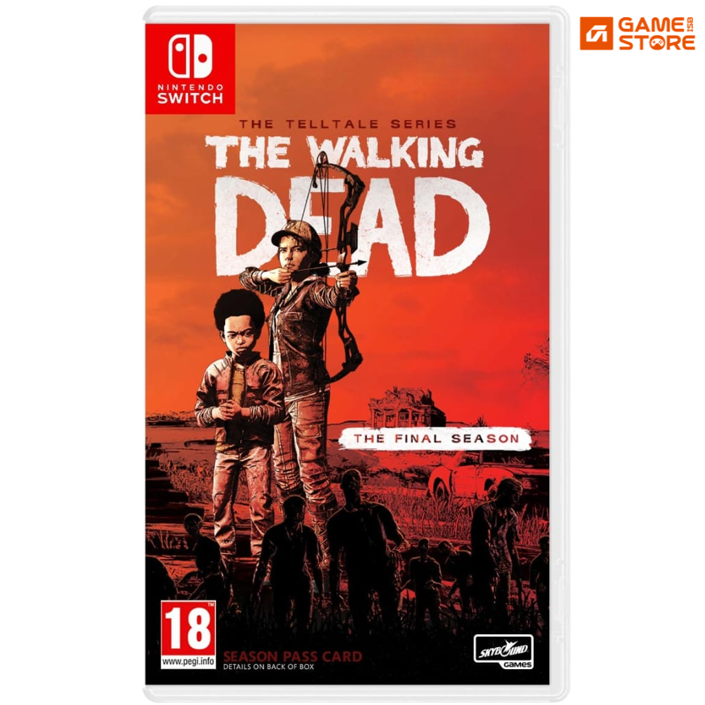 The Walking Dead The Final Season Nintendo Switch game case cover art