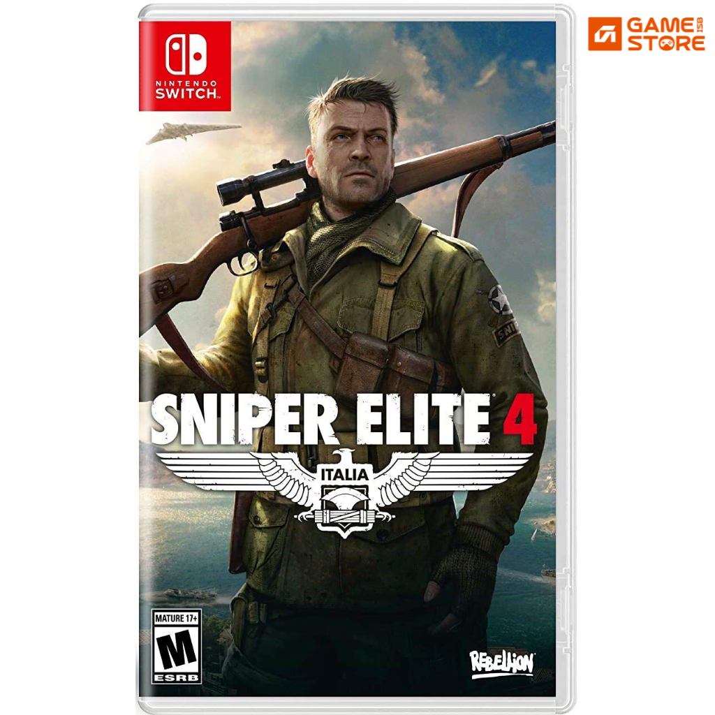 Sniper Elite 4 Switch Pakistan price front cover close up