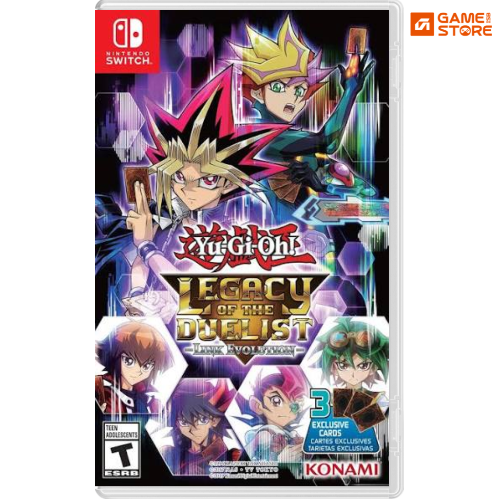 Yu-Gi-Oh Link Evolution Switch game case side view Pakistan