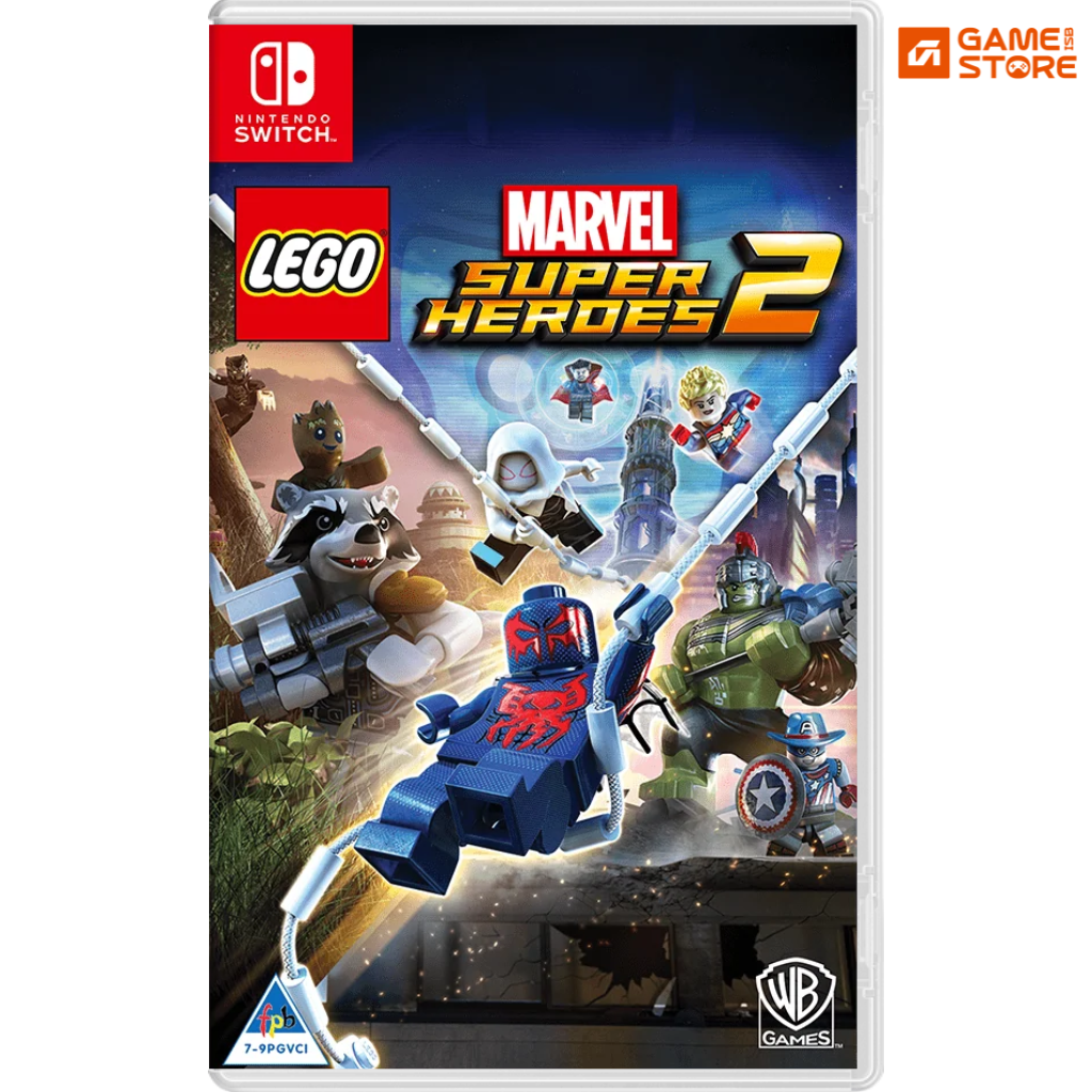 LEGO Marvel 2 Switch used Pakistan price front cover close up