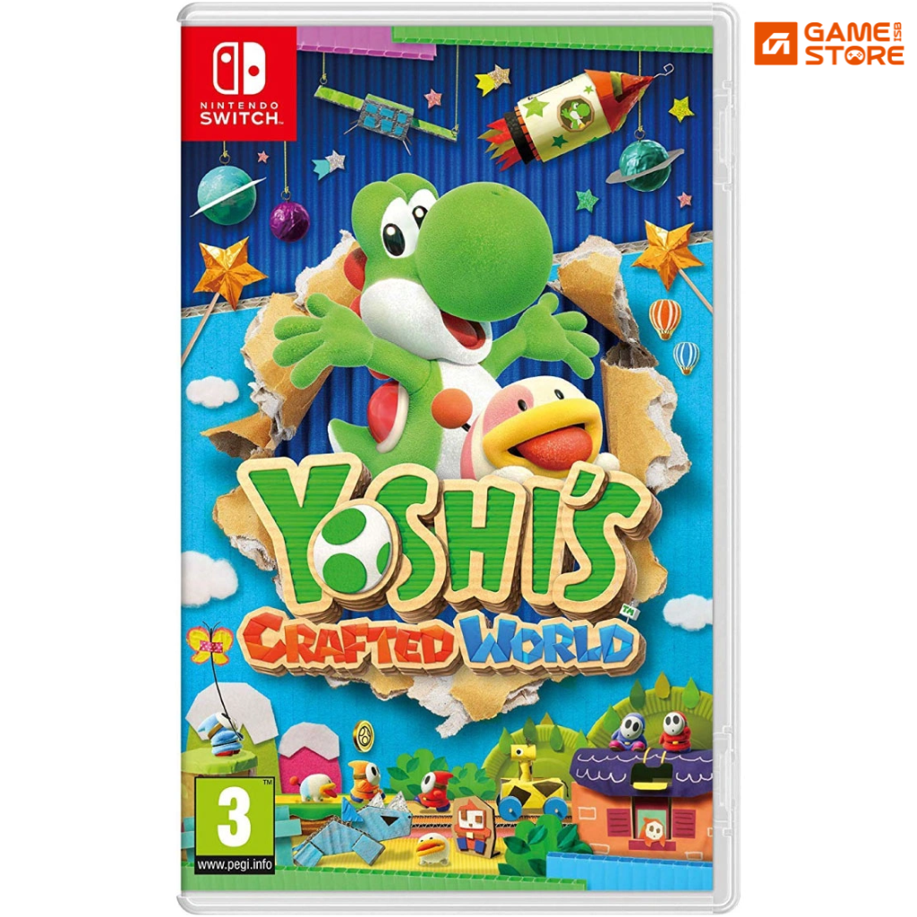 Yoshi's Crafted World Nintendo Switch European Version case front