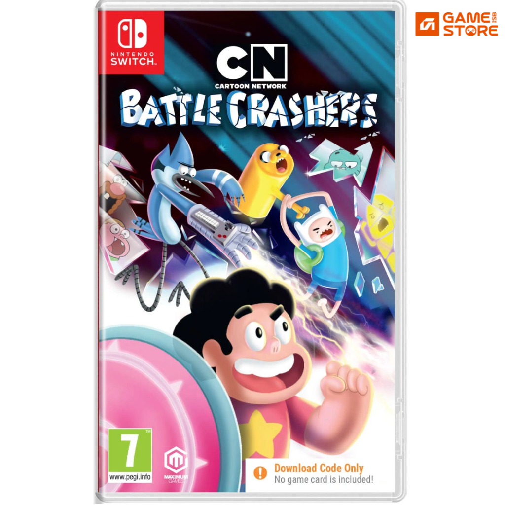 Cartoon Network Battle Crashers Nintendo Switch cartridge front