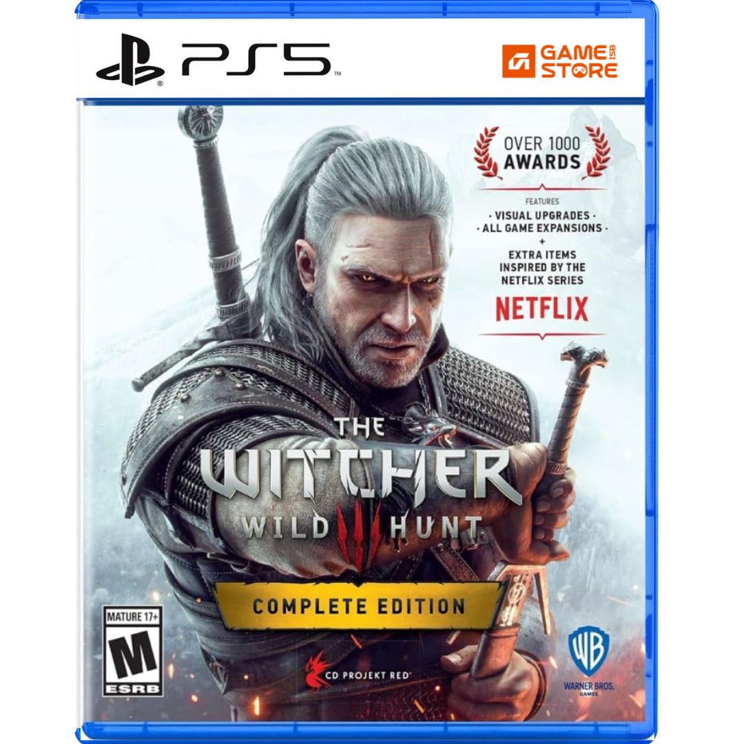 The Witcher 3 Complete Edition PS5 Wild Hunt Game Cover Pakistan