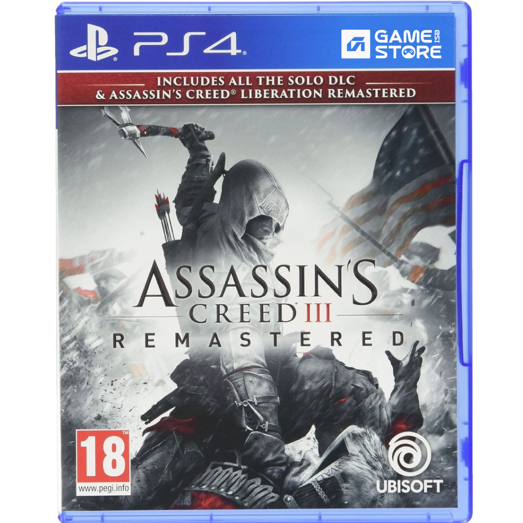 Assassin's Creed III Remastered and Liberation Remastered PlayStation 4