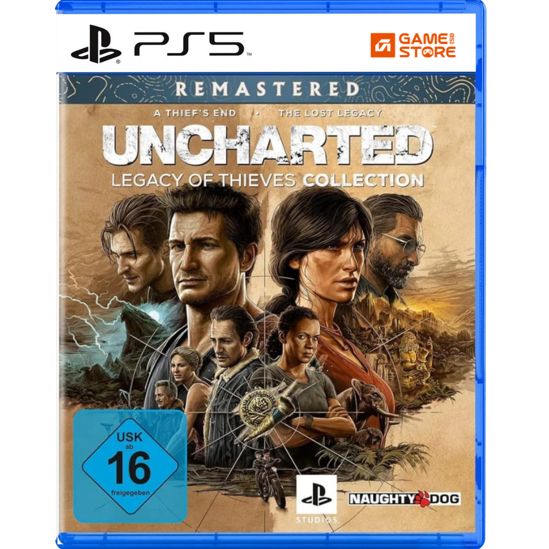 Uncharted Legacy of Thieves Collection PS5 – PS5 Game Box Art for Best PS5 Games Pakistan