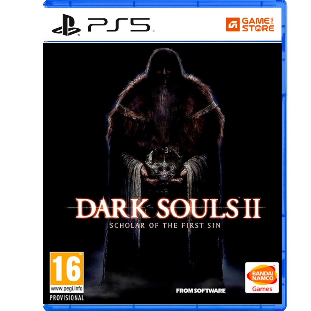 Dark Souls 2 Scholar of the First Sin PS5 game cover - complete soulslike RPG with all DLC on PlayStation 5
