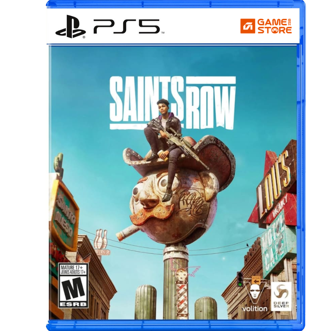 Saints Row PS5 Standard Edition game cover – open world action game for PlayStation 5