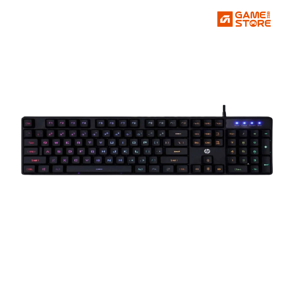 PK300 RGB Wired Gaming Keyboard membrane backlit